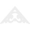 Ekena Millwork Pitch Preston Architectural Grade PVC Gable Pediment, 72"W x 42"H x 1"P (14/12) GPP072X042X100PRE - alternate 2